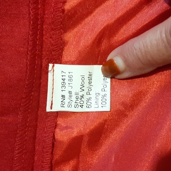 Piko Green Earth Fashion Wool/polyblend Drape Jacket Size M - Picture 4 of 10